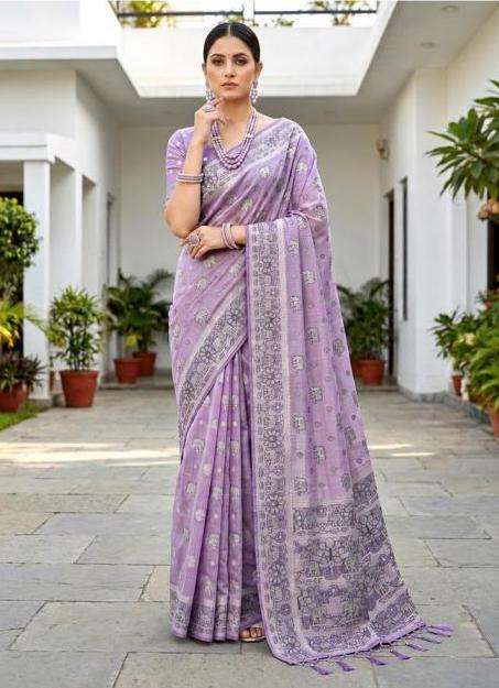 AARNA SERIES 1001 TO 1006 SAREE BY BUNAWAT DESIGNER COTTON SAREE ARE AVAILABLE AT WHOLESALE PRICE