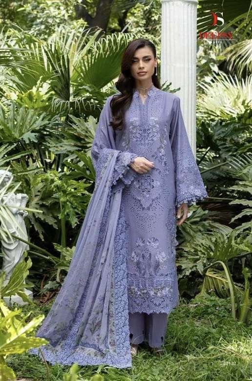 ELAF PREMIUM VOL-8 SERIES 2121 TO 2126 BY DEEPSY DESIGNER EMBROIDERY WORK COTTON SUITS ARE AVAILABLE AT WHOLESALE PRICE