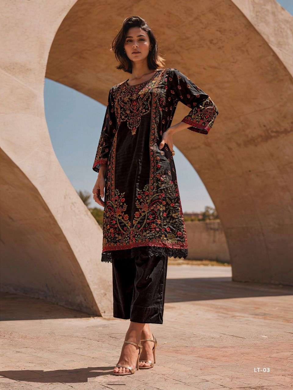 LOVENOTE SERIES 01 TO 03 BY VARSHA DESIGNER DIGITAL PRINTED AND HAND WORK VISCOSE MUSLIN SUITS ARE AVAILABLE AT WHOLESALE PRICE 