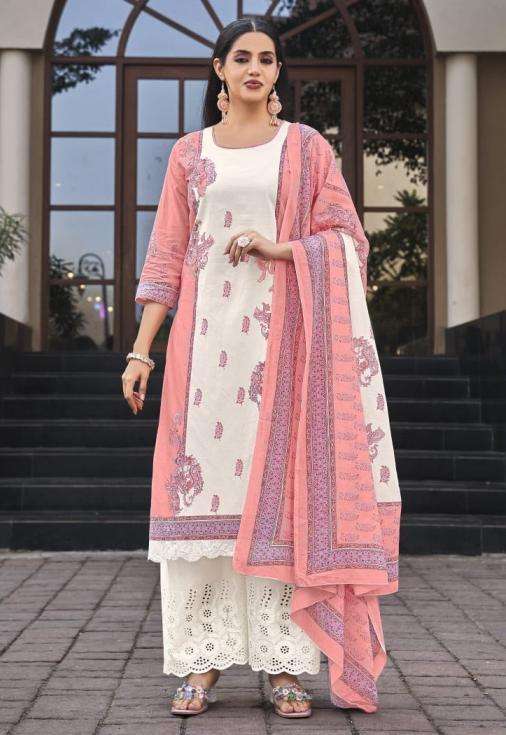 LUCY VOL-2 SERIES 4511 TO 4514 BY RIVAA DESIGNER DIGITALPRINTED ITALIAN LAWN SUITS ARE AVAILABLE AT WHOLESALE PRICE