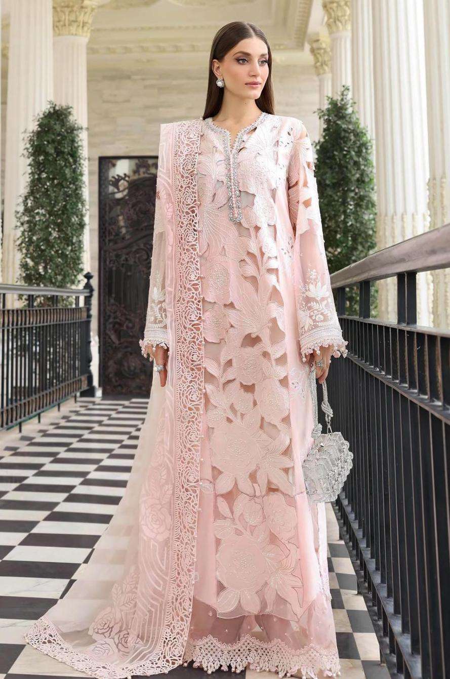 MARIA B EMBROIDERED VOL-5 SERIES 2131 TO 2136 BY DEEPSY DESIGNER SELF EMBROIDERY WORK PAKISTANI STYLE VISCOSE RAYON SUITS ARE AVAILABLE AT WHOLESALE PRICE