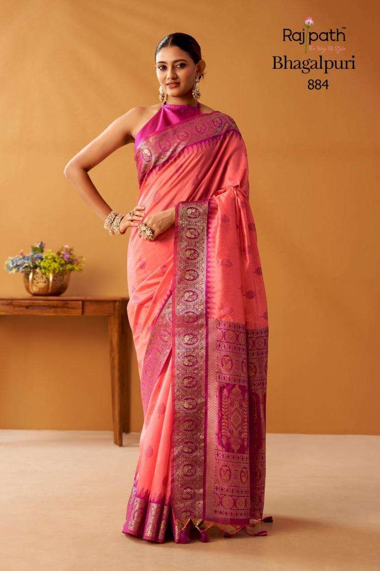 NOVA TUSSAR SERIES 882 TO 887 SAREE BY RAJPATH DESIGNER MODAL FANCY COTTON SAREE ARE AVAILABLE AT WHOLESALE PRICE