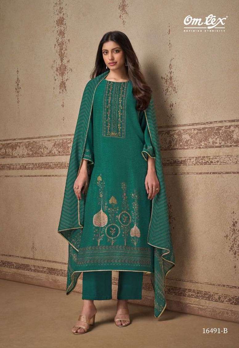 AYLA SERIES 16491 BY OMTEX DESIGNER DIGITAL PRINTED AND EMBROIDERY PATCH WORK RADIANT SILK SUITS ARE AVAILABLE AT WHOLESALE PRICE