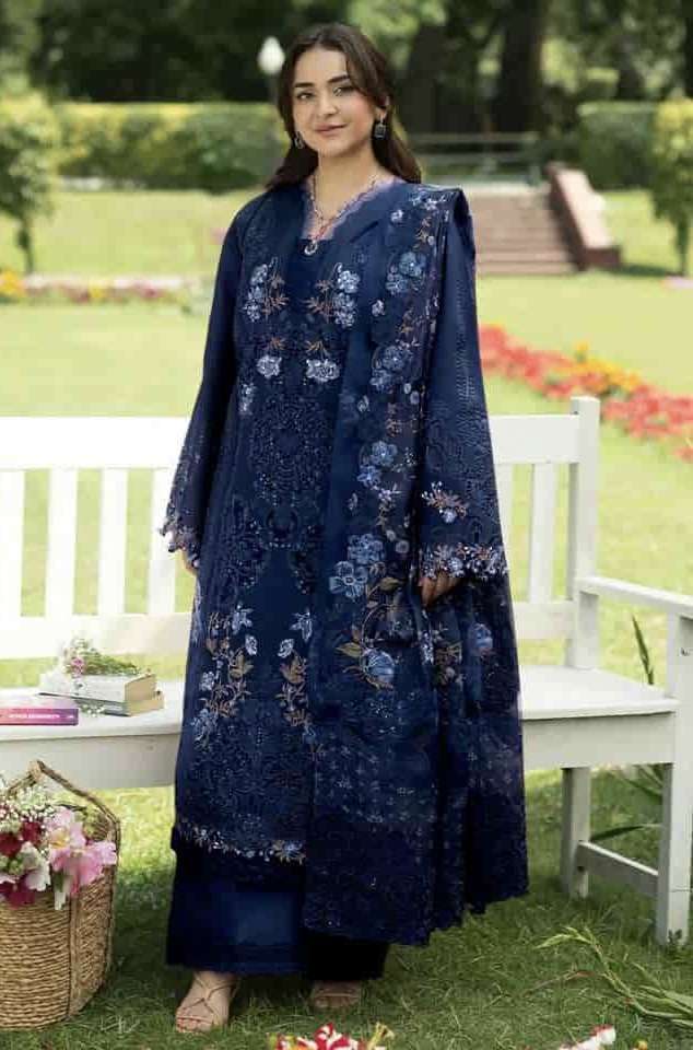 ELAF PREMIUM SUPERHIT SERIES 4191TO 4196 BY DEEPSY DESIGNER SELF EMBROIDERY WORK COTTON SUITS ARE AVAILABLE AT WHOLESALE PRICE