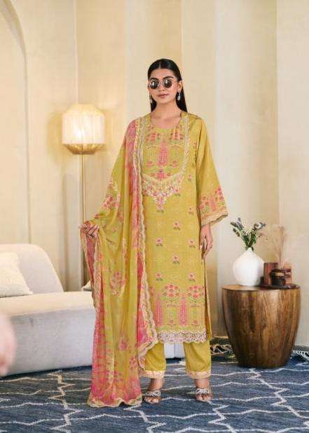 GULMEHR SERIES 13180 BY SIMAR DESIGNER DIGITAL PRINTED AND WORK MUSLIN SUITS ARE AVAILABLE AT WHOLESALE PRICE