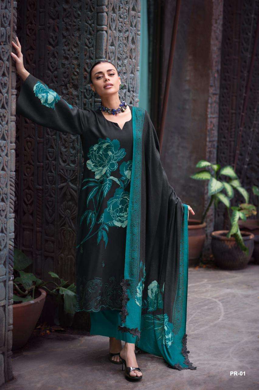 POTRAIT OF ROSE SERIES 01 TO 04 BY VARSHA DESIGNER DIGITAL PRINTED AND THREAD EMBROIDERY WORK MUL COTTON SUITS ARE AVAILABLE AT WHOLESALE PRICE