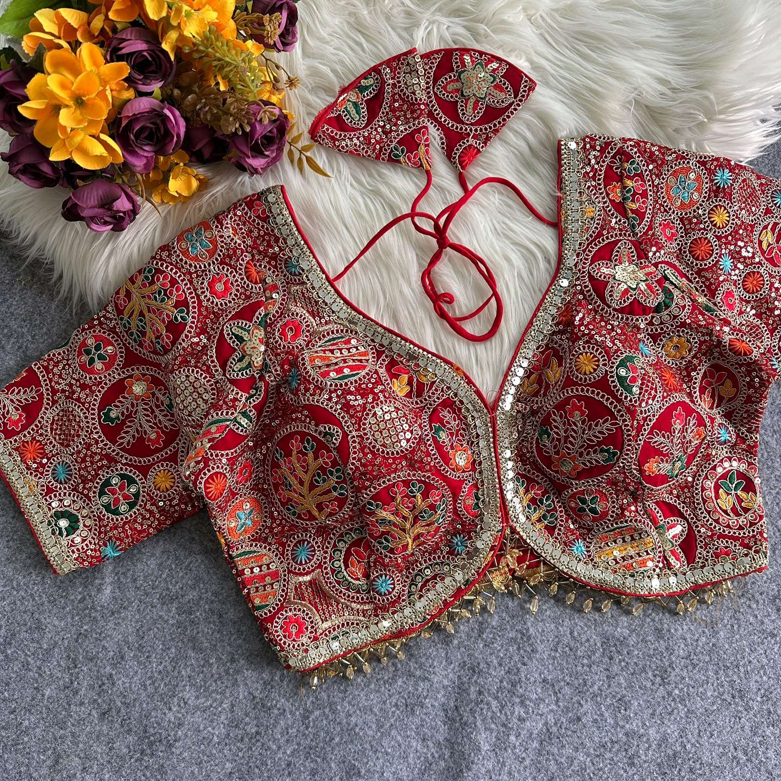 READYMADE BLOUSE SERIES 470 DESIGNER CODING EMBROIDERY AND THREAD SEQUENCE WORK GEORGETTE READYMADE BLOUSE ARE AVAILABLE AT WHOLESALE PRICE 