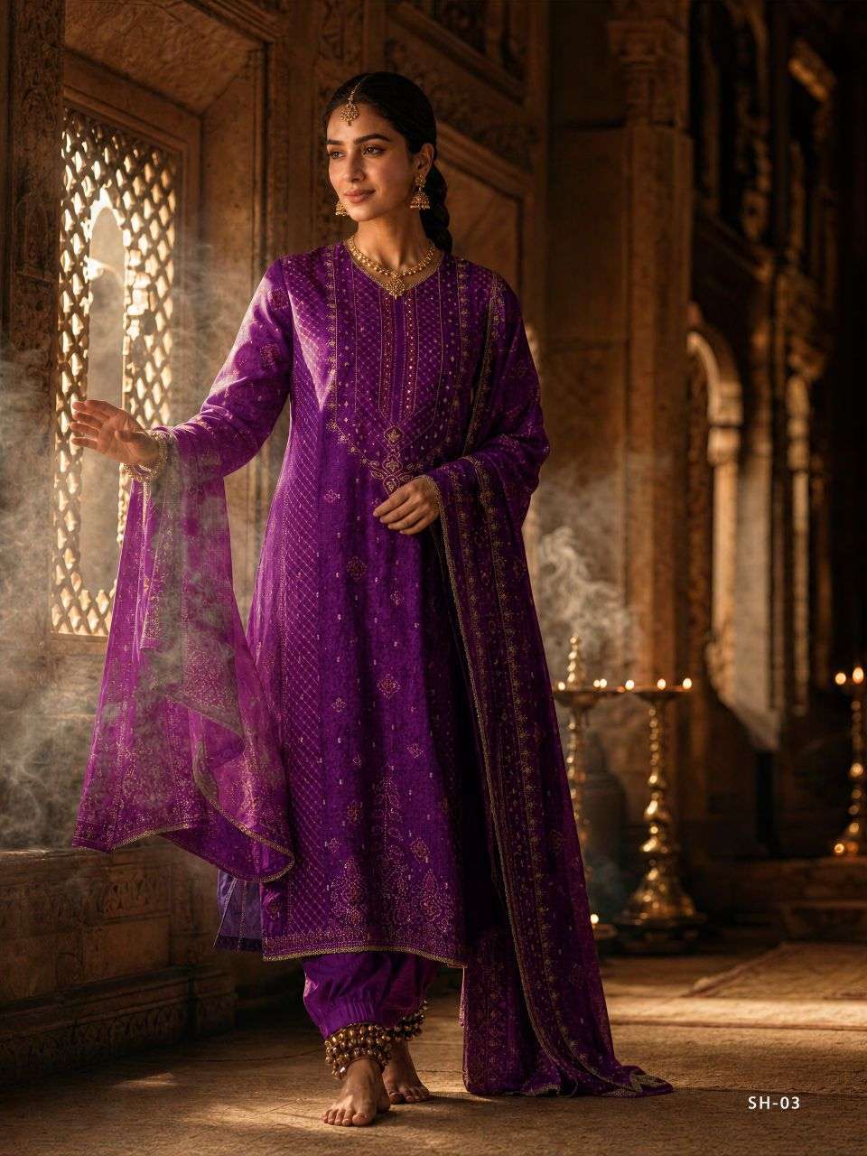 SIHAYA SERIES 01 TO 04 BY VARSHA DESIGNER BANDHANI DIGITAL PRINT AND HAND WORK RUSSIAN SILK WOVEN SUITS ARE AVAILABLE AT WHOLESALE PRICE
