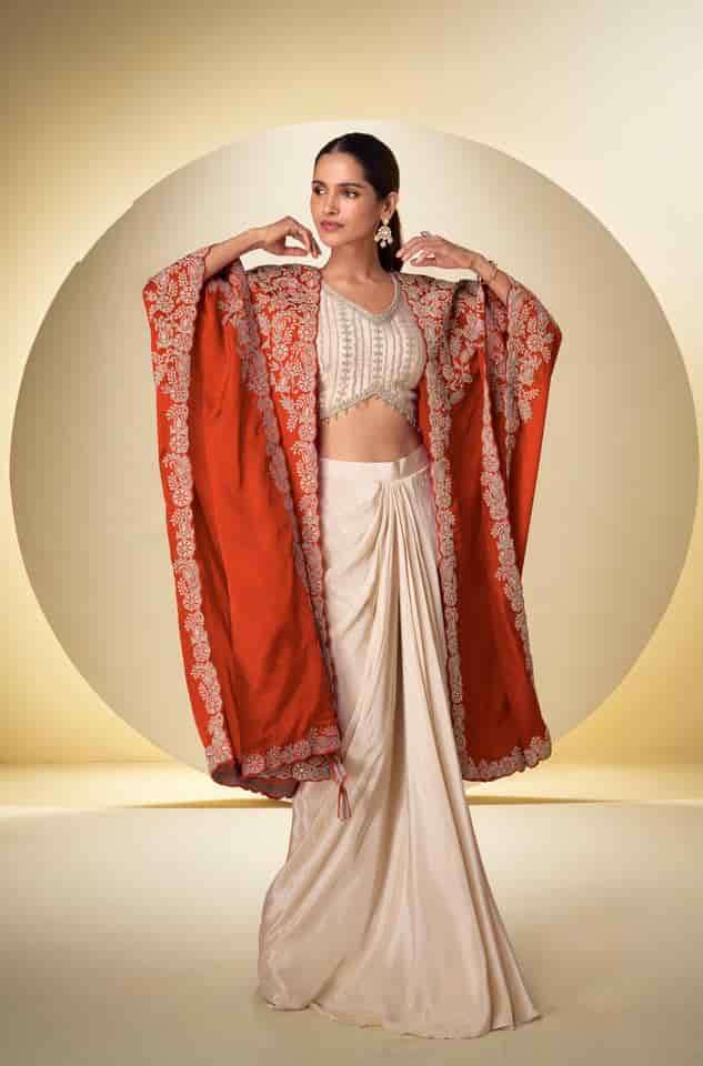ANDAZ SERIES 7673 BY GULKAYRA DESIGNER EMBROIDERY WORK CHINON READYMADE COLLECTION ARE AVAILABLE AT WHOLESALE PRICE