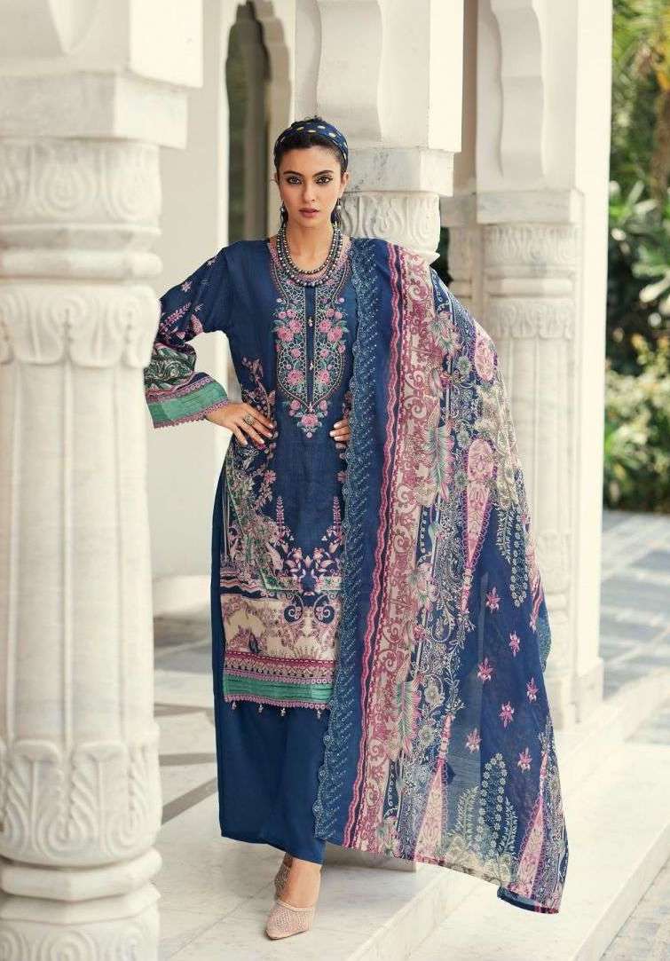 BIN SAEED MINI VOL-2 SERIES 2001 TO 2008 BY DEEPSY DESIGNER DIGITAL PRINTED AND EMBROIDERY WORK COTTON SUITS ARE AVAILABLE AT WHOLESALE PRICE