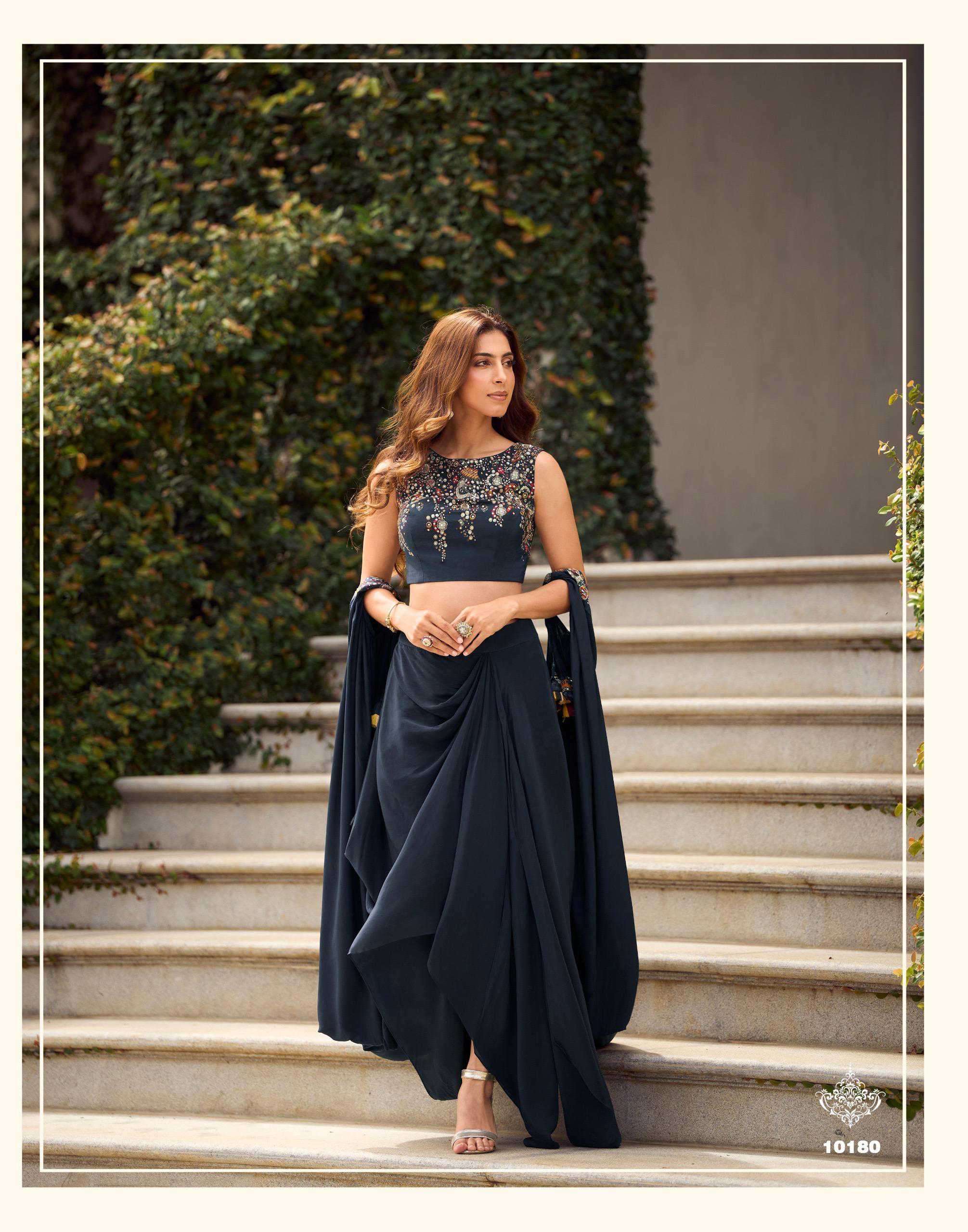 GAUHAR SERIES 10178 TO 10180 BY SAYURI DESIGNER FANCY WORK READYMADE COLLECTION ARE AVAILABLE AT WHOLESALE PRICE