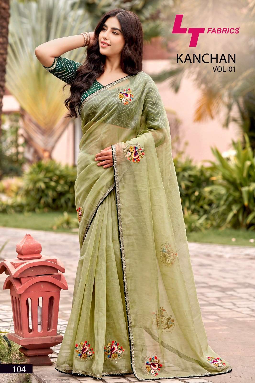 KANCHAN VOL-1 SERIES 1001 TO 1006 SAREE BY LT DESIGNER WORK LINEN COTTON SAREE ARE AVAILABLE AT WHOLESALE PRICE
