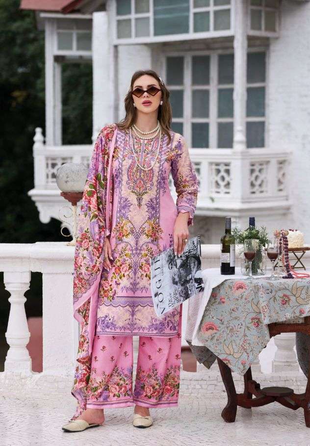 MAHIRA VOL-11 SERIES 1162 BY ROMANI DESIGNER DIGITAL PRINTED AND EMBROIDERY WORK SOFT COTTON SUITS ARE AVAILABLE AT WHOLESALE PRICE