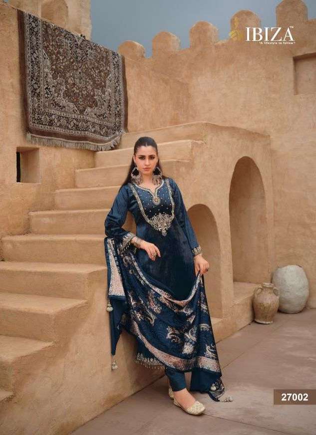 MEHRAN SERIES 27001 TO 27004 BY IBIZA DESIGNER BEADS WORK VISCOSE VELVET SUITS ARE AVAILABLE AT WHOLESALE PRICE