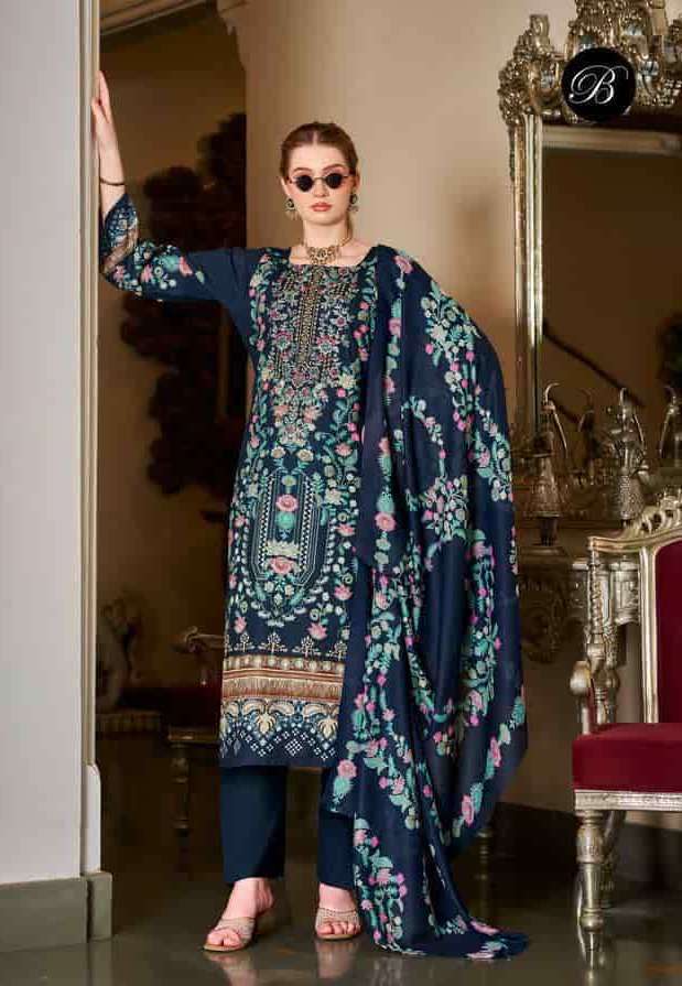 NAIRA VOL-155 SERIES 998 BY BELLIZA DESIGNER PRINTED AND WORK COTTON SUITS ARE AVAILABLE AT WHOLESALE PRICE