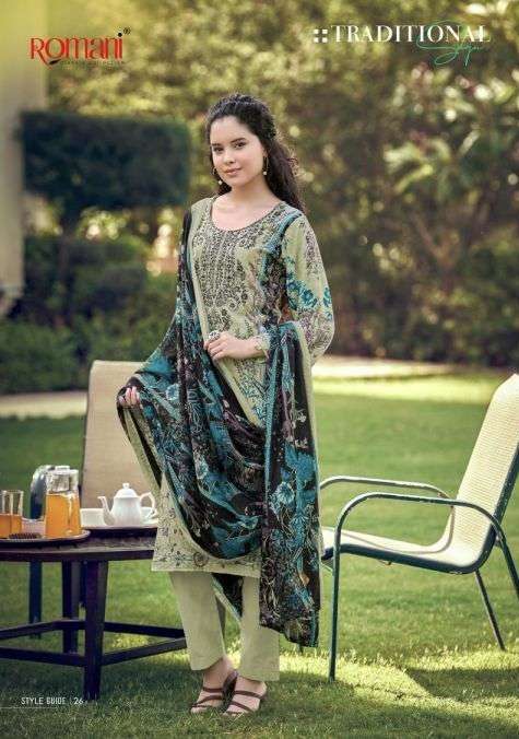 NEEDLE WONDER VOL-16 SERIES 1161 BY ROMANI DESIGNER PRINTED AND WORK READYMADE SOFT COTTON SUITS ARE AVAILABLE AT WHOLESALE PRICE