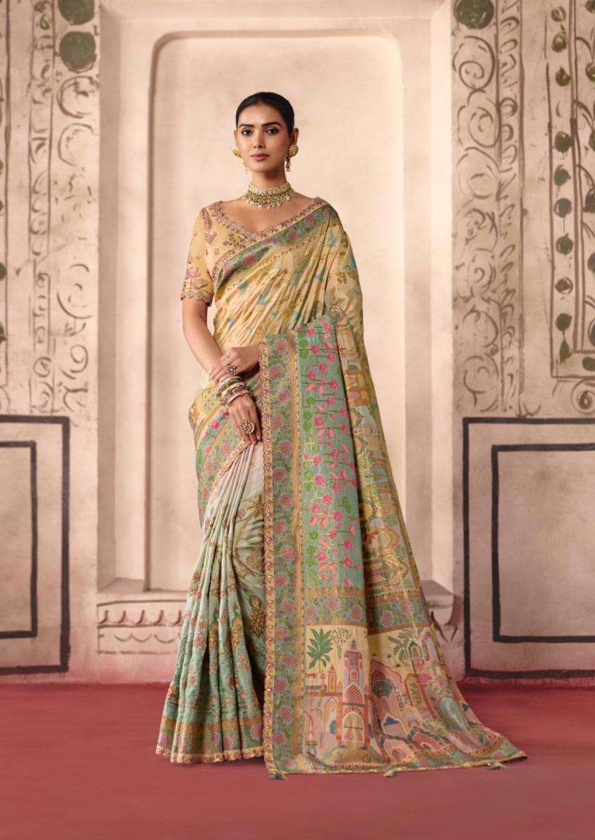 ANAARA SERIES 8801 TO 8810 SAREE BY TATHASTU DESIGNER DOLA ZARI SILK SAREE ARE AVAILABLE AT WHOLESALE PRICE
