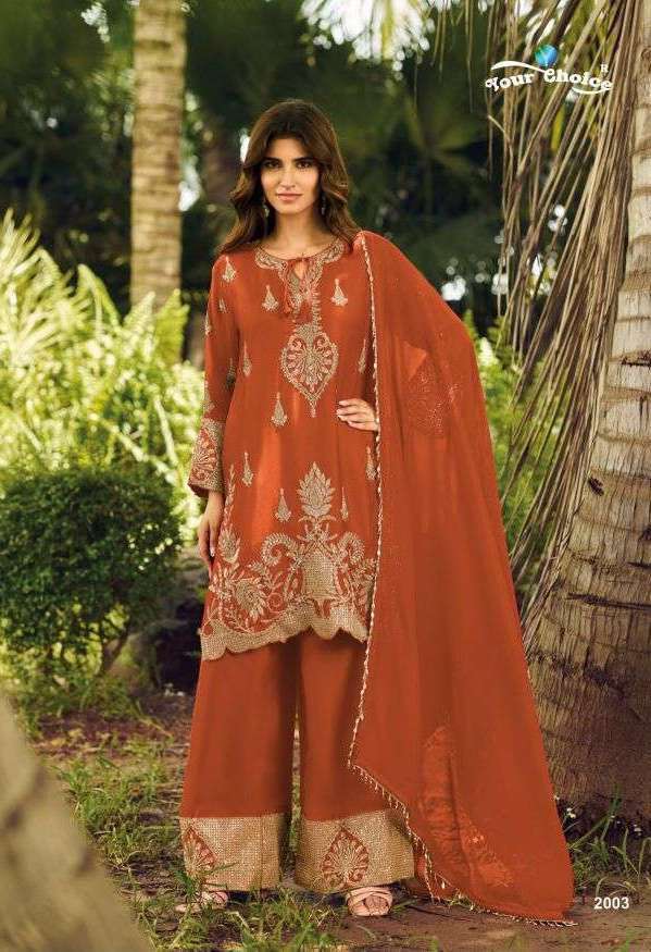 CUBA SERIES 2001 TO 2003 BY YOUR CHOICE DESIGNER CHINON READYMADE SUITS ARE AVAILABLE AT WHOLESALE PRICE