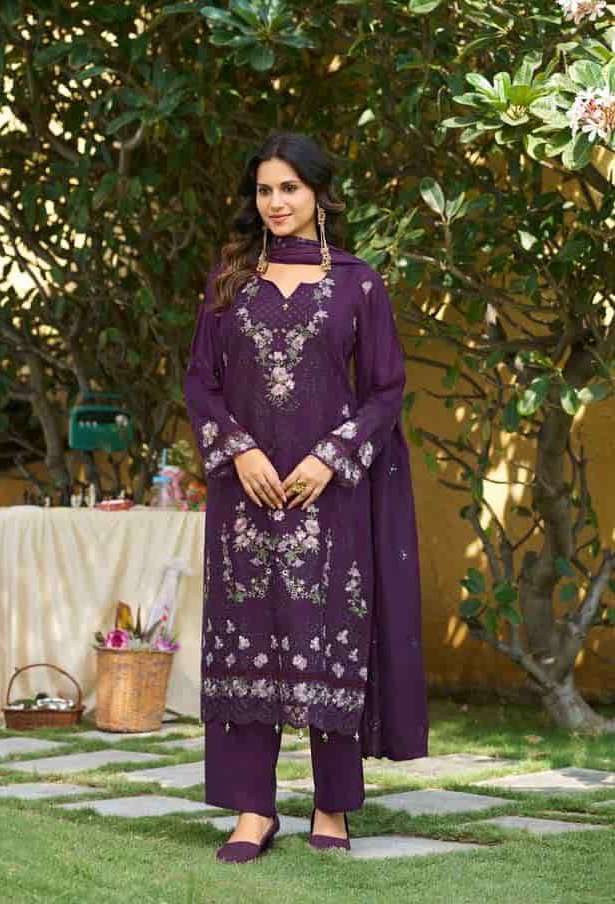 ELAF PASHMINA VOL-2 SERIES 2001 TO 2004 BY DEEPSY DESIGNER SELF EMBROIDERY WORK VISCOSE PASHMINA SUITS ARE AVAILABLE AT WHOLESALE PRICE