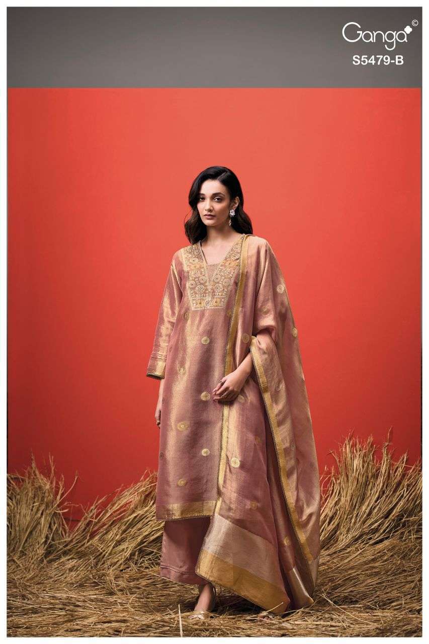 PEYRA SERIES 5479 BY GANGA DESIGNER HAND WORK KANJIVARAM SILK JACQUARD SUITS ARE AVAILABLE AT WHOLESALE PRICE