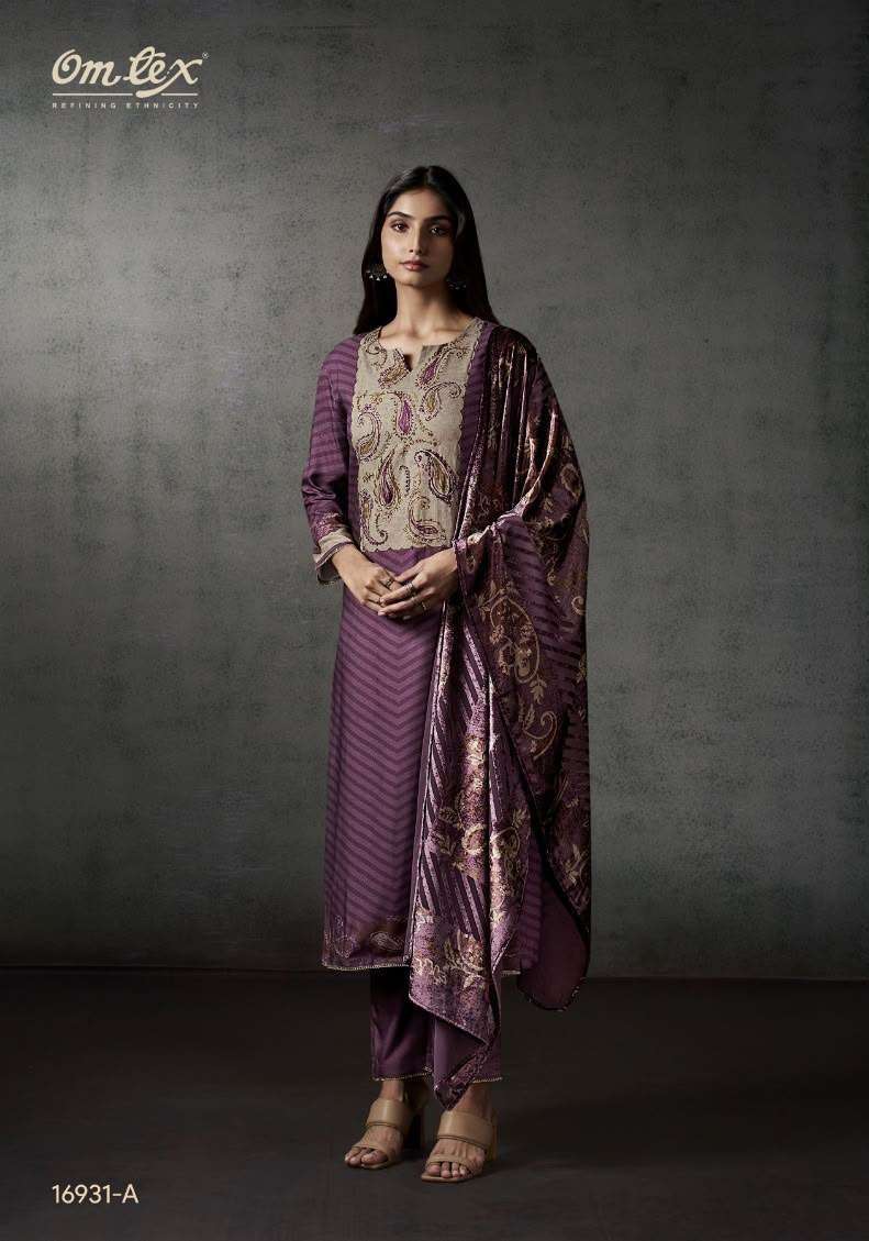 VESPER SERIES 16931 BY OMTEX DESIGNER DIGITAL PRINTED AND EMBROIDERY WORK CORDUROY SUITS ARE AVAILABLE AT WHOLESALE PRICE 