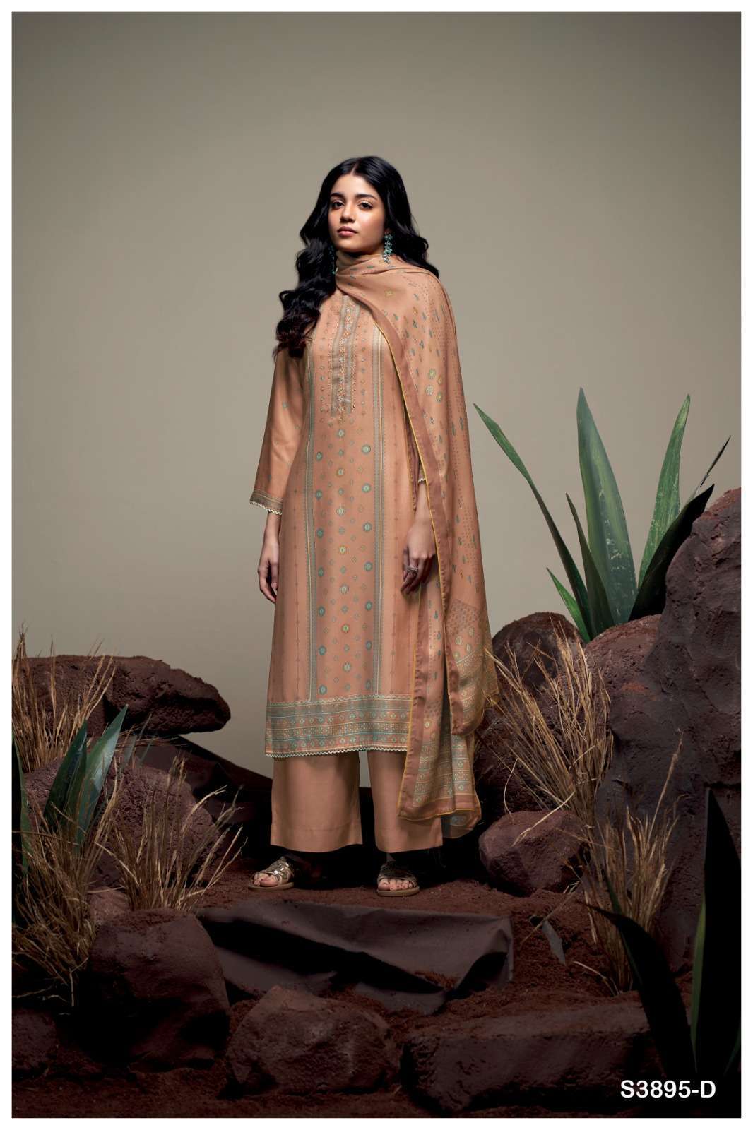 ISABEAU SERIES 3895 BY GANGA DESIGNER DIGITAL PRINTED AND HAND WORK ...