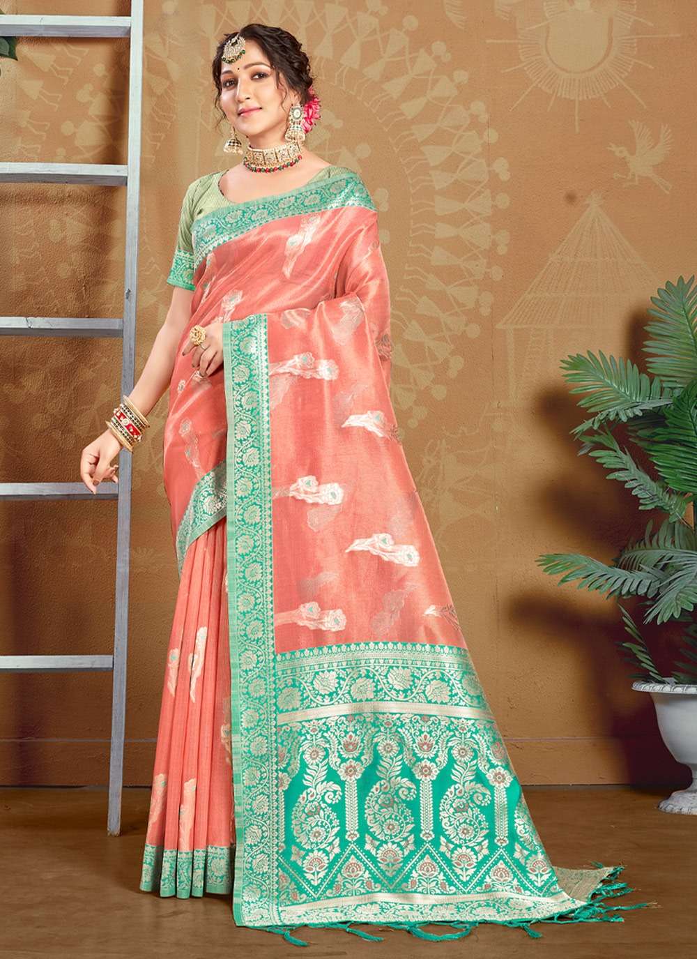 Kota doria sarees @ Wholesale price online - Kota doria sarees wholesalers