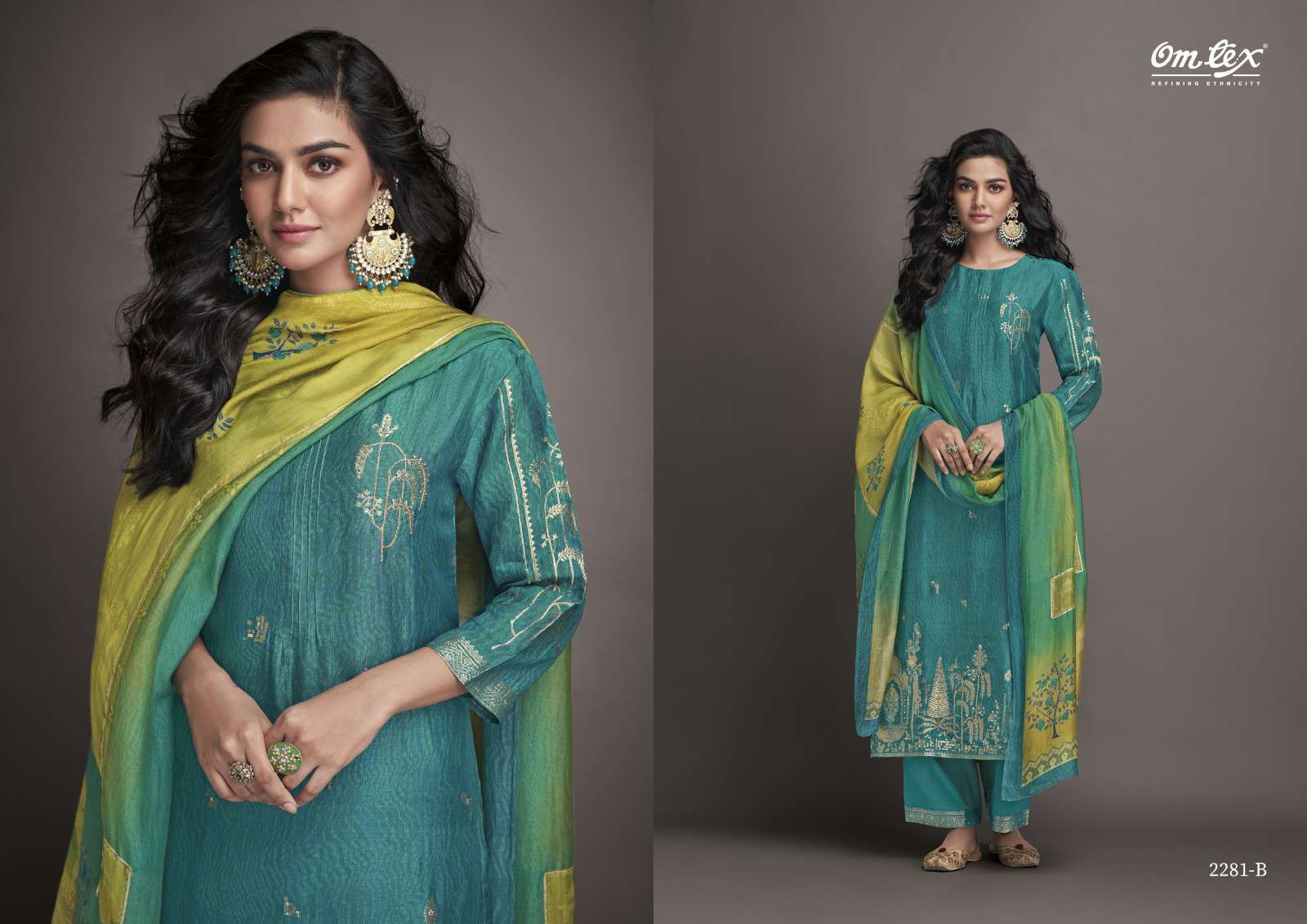 nicola series 2281a to 2281d by omtex designer with work aza silk jacquard suits are available at wholesale price 0 2023 08 11 16 18 27