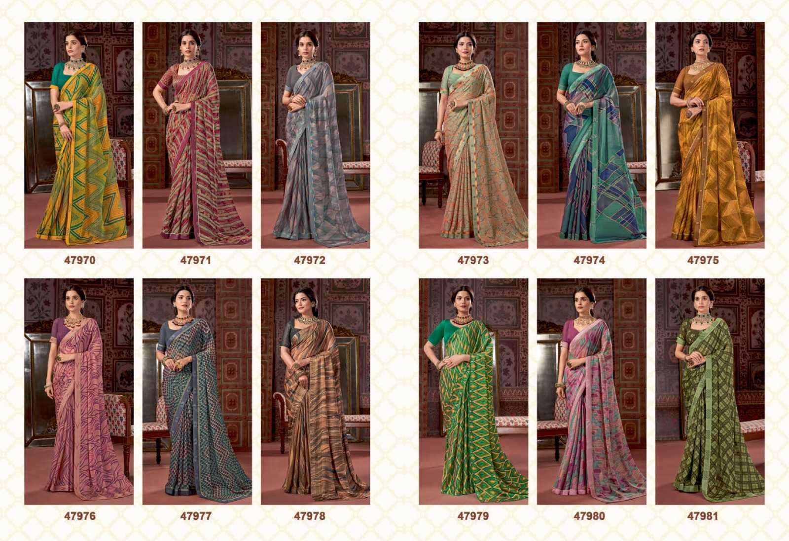 Siddhanth Weaves Indian Trends Saree Wholesale — Womenz Fashion