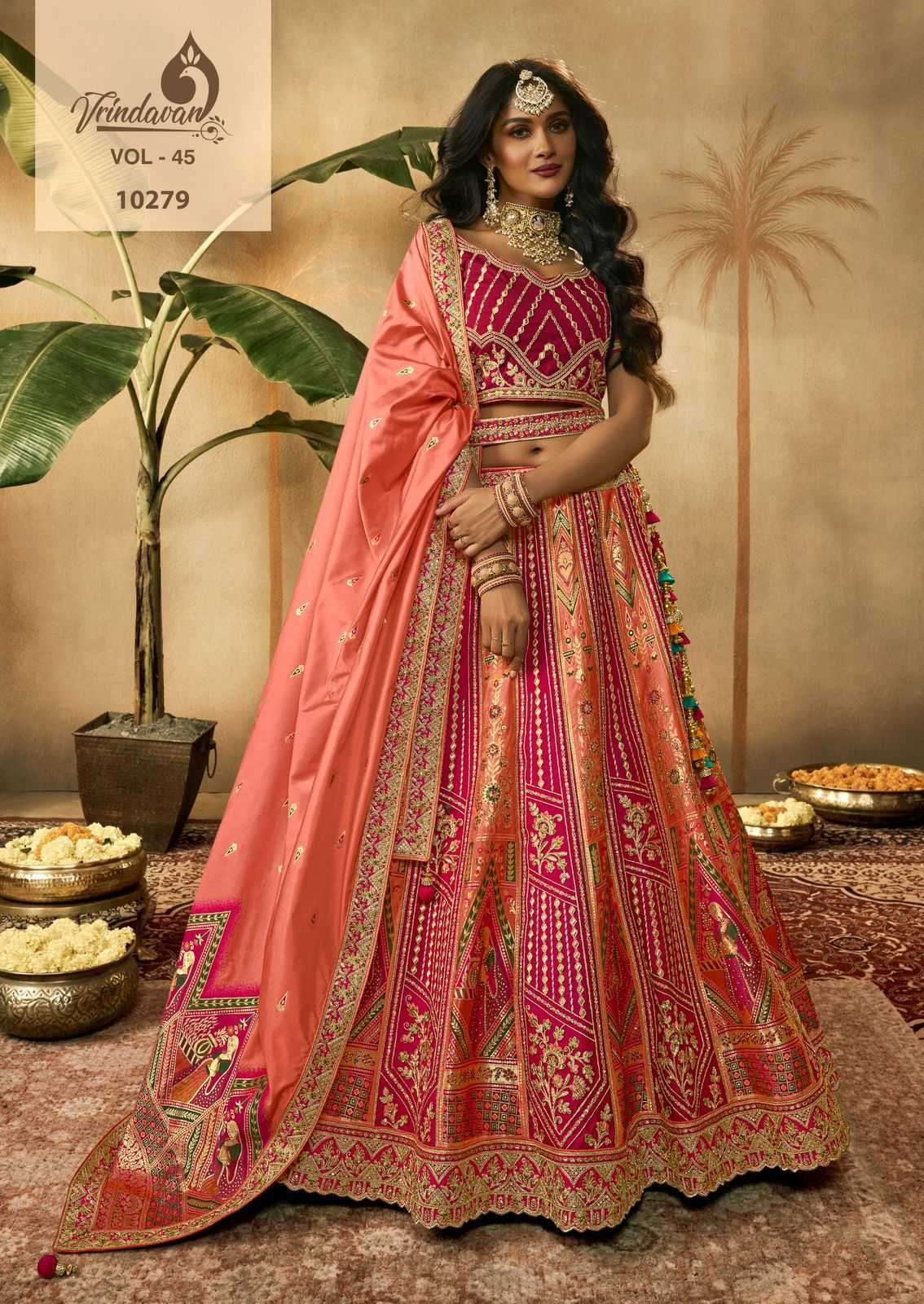 Designer Wedding Lehenga Heavy Work -72002 | Omzara