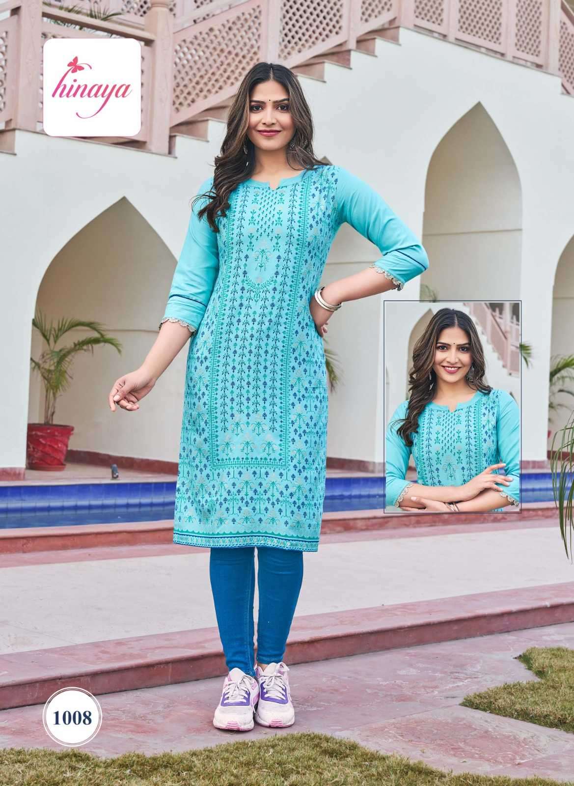 Hinaya kurtis sale