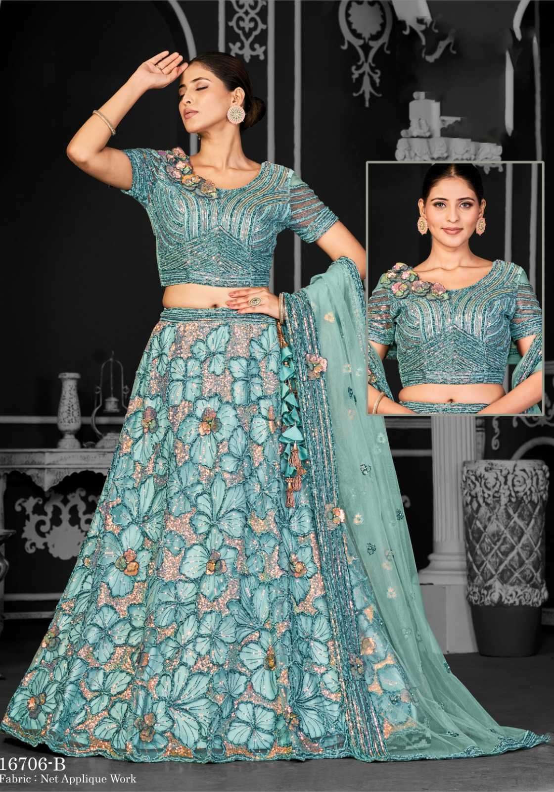 bonanza vol 2 nimaya lehenga by mahotsav designer with heavy work bridal wear lehengas are available at wholesale price 0 2024 03 13 15 43 31