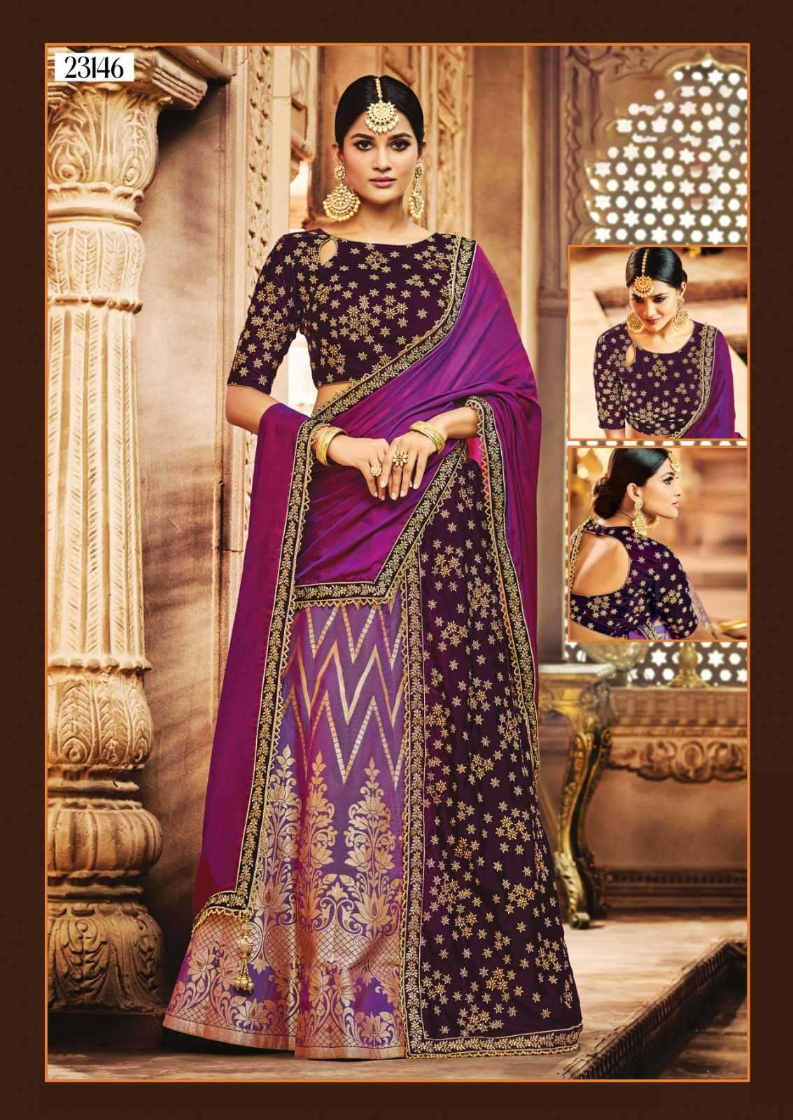 dezzy series 14100 lehenga by mahotsav designer party wear lehengas are available at wholesale price 0 2024 03 14 14 55 17