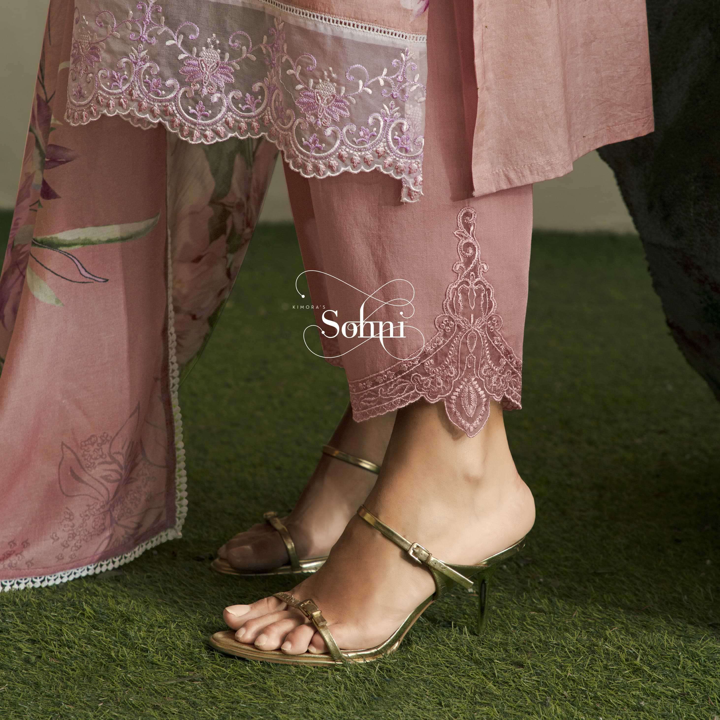 FLORA SERIES 241 TO 244 BY SOHNI KIMORA DESIGNER DIGITAL PRINTED AND WORK LAWN SUITS ARE AVAILABLE AT WHOLESALE PRICE