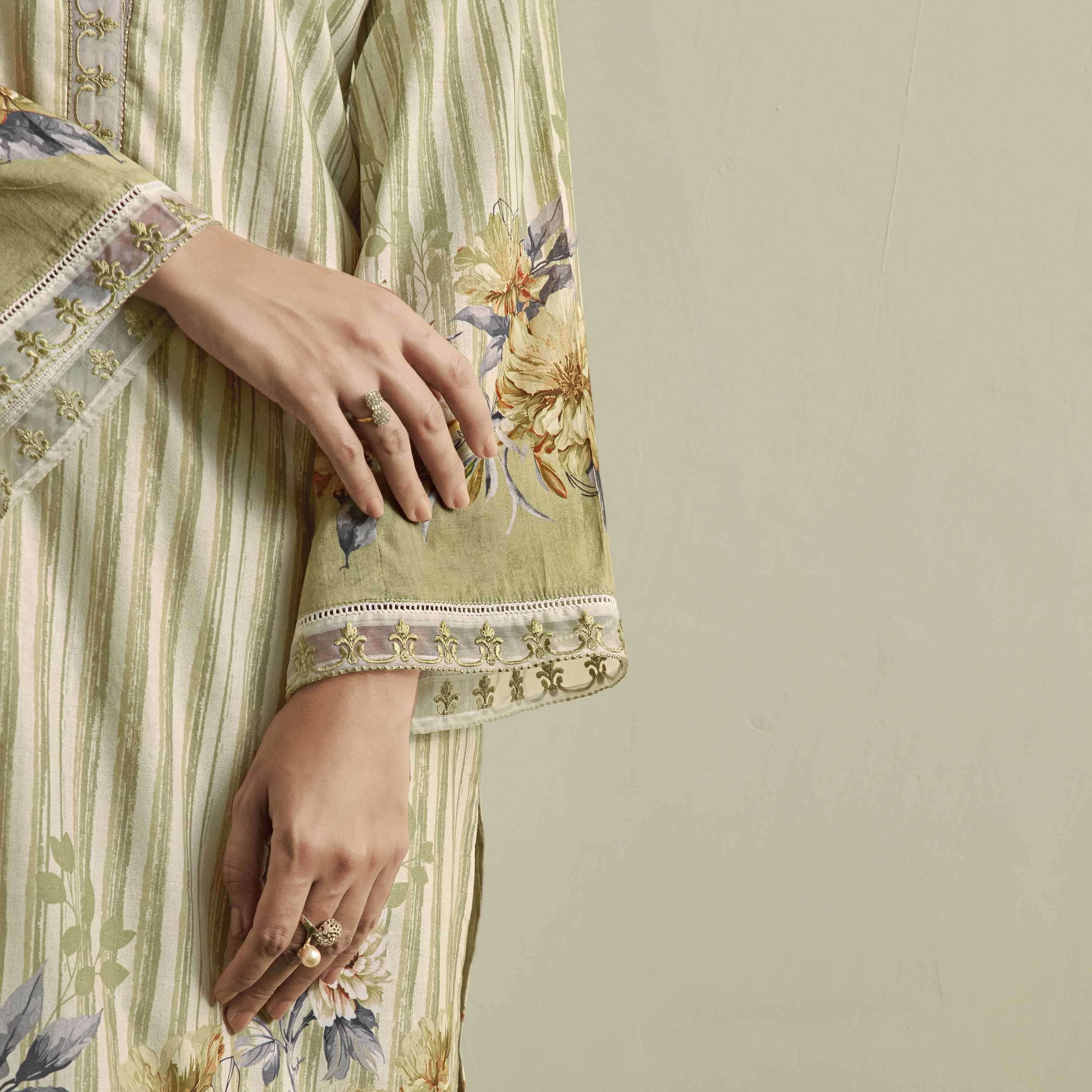 FLORA SERIES 241 TO 244 BY SOHNI KIMORA DESIGNER DIGITAL PRINTED AND WORK LAWN SUITS ARE AVAILABLE AT WHOLESALE PRICE