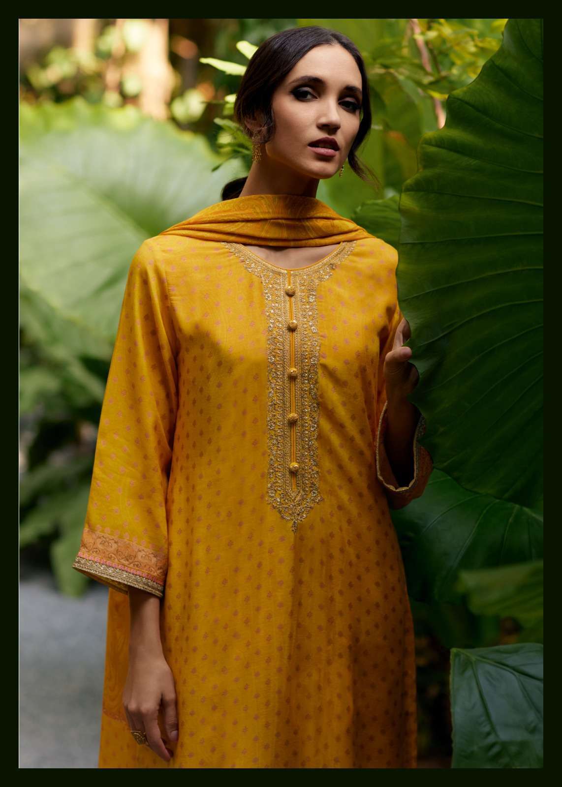 CORA SERIES 01 TO 04 BY VARSHA DESIGNER PRINTED AND EMBROIDERY WORK VISCOSE MUSLIN SUITS ARE AVAILABLE AT WHOLESALE PRICE