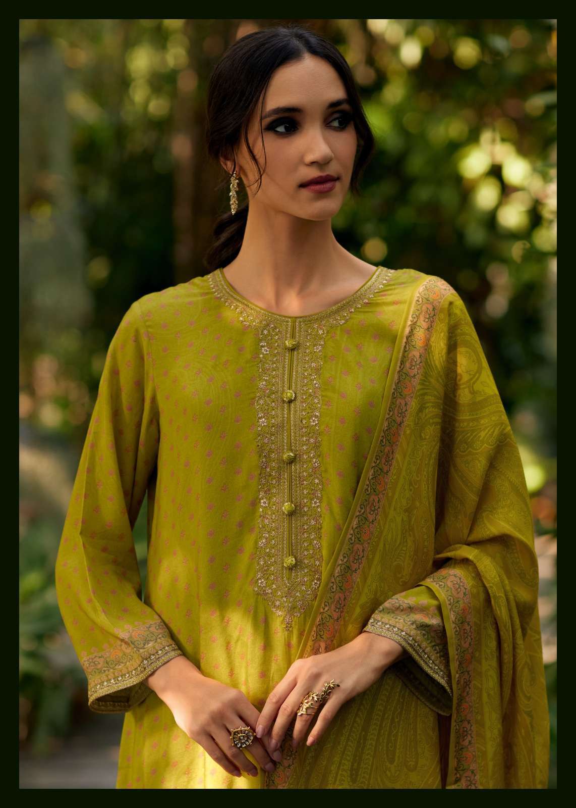 CORA SERIES 01 TO 04 BY VARSHA DESIGNER PRINTED AND EMBROIDERY WORK VISCOSE MUSLIN SUITS ARE AVAILABLE AT WHOLESALE PRICE